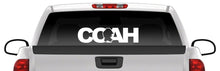 Load image into Gallery viewer, Coahuila letters Decal Car Window Laptop Map Vinyl Sticker Mexico Coah decal