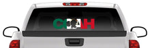 Load image into Gallery viewer, Coahuila letters Decal Car Window Laptop Map Vinyl Sticker Mexico Coah decal