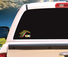 Load image into Gallery viewer, Mexico Eagle Yucatan Sticker | Car window vinyl sticker decal Gobierno de Mex. Mexico Aguila logo Mexican Flag YUC Trokiando Regios