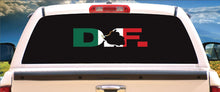 Load image into Gallery viewer, Distrito Federal letters Decal Car Window Laptop Map Vinyl Sticker Estado DF Mexico Trokiando Trucks Vehicle Decal