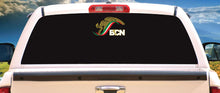 Load image into Gallery viewer, Mexico Eagle Baja California Norte Sticker | Car window vinyl sticker decal Gobierno de Mex. Mexico Aguila logo Mexican Flag BCN Trokiando