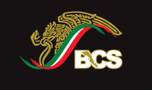 Load image into Gallery viewer, Mexico Eagle Baja California Sur Sticker | Car window vinyl sticker decal Gobierno de Mex. Mexico Aguila logo Mexican Flag BCS Trokiando