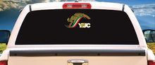 Load image into Gallery viewer, Mexico Eagle Yucatan Sticker | Car window vinyl sticker decal Gobierno de Mex. Mexico Aguila logo Mexican Flag YUC Trokiando Regios