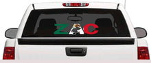 Load image into Gallery viewer, Zacatecas letters Decal Car Window Laptop Map Vinyl Sticker Mexico Zacatecas