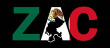 Load image into Gallery viewer, Zacatecas letters Decal Car Window Laptop Map Vinyl Sticker Mexico Zacatecas