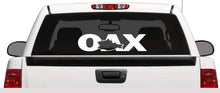 Load image into Gallery viewer, Oaxaca letters Decal Car Window Laptop Map Vinyl Sticker Mexico Oax