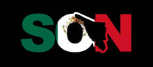 Load image into Gallery viewer, Sonora letters Decal Car Window Laptop Map Vinyl Sticker Mexico SON