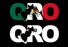 Load image into Gallery viewer, Queretaro letters Decal Car Window Laptop Map Vinyl Sticker Mexico Qro