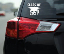 Load image into Gallery viewer, Class of 2021 Decal Window Vinyl Sticker Decal Vehicle Car Truck Window Laptop