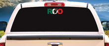 Load image into Gallery viewer, Quintana Roo letters Decal Car Window Laptop Map Vinyl Sticker Estado DF ROO Trokiando Trucks Vehicle Decal Trucks vehicle Mexican Flag
