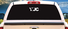 Load image into Gallery viewer, Yucatan letters Decal Car Window Laptop Map Vinyl Sticker Estado DF YUC Trokiando Trucks Vehicle Decal Trucks vehicle Mexican Flag