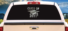 Load image into Gallery viewer, Class of 2021 Decal Window Vinyl Sticker Decal Vehicle Car Truck Window Laptop