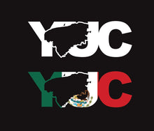 Load image into Gallery viewer, Yucatan letters Decal Car Window Laptop Map Vinyl Sticker Estado DF YUC Trokiando Trucks Vehicle Decal Trucks vehicle Mexican Flag