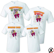 Load image into Gallery viewer, Lollipop Candy Sweets Candyland Birthday Matching T-shirts Party Family Kid Reunion Celebration Tee Shirt Mom, dad, sister