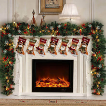 Load image into Gallery viewer, Personalized Christmas stocking embroidered, christmas gift Bota Navidad Small 1