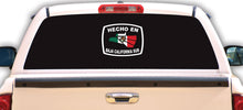 Load image into Gallery viewer, Hecho en Baja California Sur letters Decal Car Window Laptop Flag Vinyl Sticker Mexico SLP Mexican Sticker, Trucking, Trokiando Trucks MX