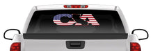 Load image into Gallery viewer, California State letters Decal Car Window Laptop Map Vinyl Sticker USA flag Amer