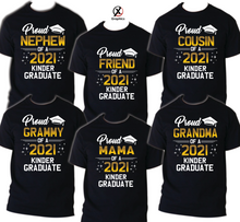 Load image into Gallery viewer, Family of Graduate T-Shirts, Graduation Matching Grad Shirt, 2021 Graduation 3