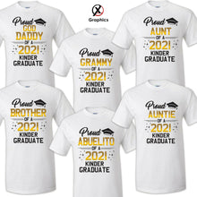 Load image into Gallery viewer, Family of Graduate T-Shirts, Graduation Matching Grad Shirt, 2021 Graduation 3