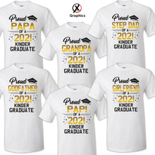 Load image into Gallery viewer, Family of Graduate T-Shirts, Graduation Matching Grad Shirt, 2021 Graduation 3
