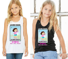 Load image into Gallery viewer, La Mini Toxica TSHIRT / TANK TOP / VNECK / HOODIE Loteria Mexican Bingo Short Sleeve V-Neck Shirt Women's Tank Top