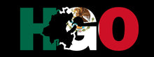 Load image into Gallery viewer, Hidalgo letters Decal Car Window Laptop Map Vinyl Sticker HGO Mexico