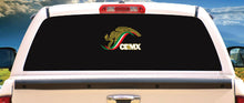 Load image into Gallery viewer, Mexico Eagle Ciudad de Mexico Sticker | Car window vinyl sticker decal Gobierno de Mex. Mexico Aguila logo Mexican Flag CDMX Trokiando