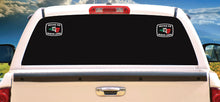 Load image into Gallery viewer, Hecho en Nuevo Leon letters Decal Car Window Laptop Flag Vinyl Sticker Mexico SLP Mexican Sticker, Trucking, Trokiando Trucks decal MX NL