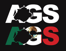 Load image into Gallery viewer, Aguascalientes letters Decal Car Window Laptop Map Vinyl Sticker Mexico AGS