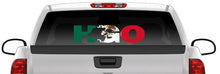 Load image into Gallery viewer, Hidalgo letters Decal Car Window Laptop Map Vinyl Sticker HGO Mexico