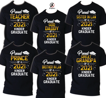 Load image into Gallery viewer, Family of Graduate T-Shirts, Graduation Matching Grad Shirt, 2021 Graduation 3