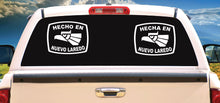 Load image into Gallery viewer, Hecho en Reynosa letters Decal Car Window Laptop Flag Vinyl Sticker Mexico SLP Mexican Sticker, Trucking, Trokiando Trucks decal MX