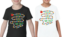 Load image into Gallery viewer, I Crawled My Way Through 100 Days TSHIRT / RAGLAN School kid Classes