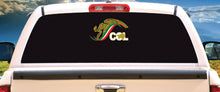 Load image into Gallery viewer, Mexico escudo car window vinyl sticker Decal Gobierno de Mex COLIMA Col Estado Mexican Flag MX