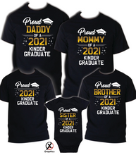 Load image into Gallery viewer, Family of Graduate T-Shirts, Graduation Matching Grad Shirt, 2021 Graduation 3