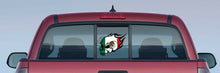 Load image into Gallery viewer, Mexican Skull w Flames Decal Car Window Laptop Map Vinyl Sticker Human Skeleton Death MX