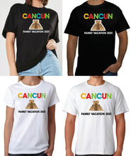 Load image into Gallery viewer, Cancun T Shirt, Vacation tees, Cruise Cruise Shirt, Mexico Matching Spring Break