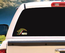 Load image into Gallery viewer, Mexico Eagle Quintana Roo Sticker | Car window vinyl sticker decal Gobierno de Mex. Mexico Aguila logo Mexican Flag ROO Trokiando Regios