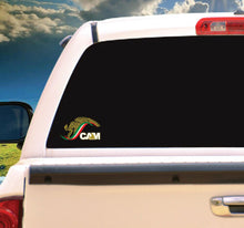 Load image into Gallery viewer, exico Eagle Campeche Sticker | Car window vinyl sticker decal Gobierno de Mex. Mexico Aguila logo Mexican Flag CAM Trokiando