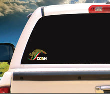 Load image into Gallery viewer, Mexico Eagle Coahuila Sticker | Car window vinyl sticker decal Gobierno de Mex. Mexico Aguila logo Mexican Flag COAH Trokiando Trokas decal