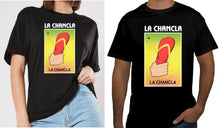 Load image into Gallery viewer, La Chancla T shirt Loteria Tee Shirt Mexican Bingo Funny Polaca Lottery Game