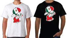 Load image into Gallery viewer, Mexican Boy with Flag T-Shirt Mexican Shirts Short Sleeve, Gift Celebrate Tee Monito Mexicano Mexican Flag T-shirt - Mexico tee