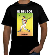 Load image into Gallery viewer, El Beisbol Loteria T-Shirt Mexican Bingo Tee Lottery shirts Baseball