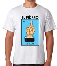 Load image into Gallery viewer, El Pajaro Loteria T-Shirt Mexican Bingo Tee Celebration Lottery shirts