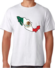 Load image into Gallery viewer, Republica Mexicana Map t-shirt Mexican Flag Tee Gift, Map of Mexico Tee Latina Latino Hispanic MX Mex Eagle Mapa de MX