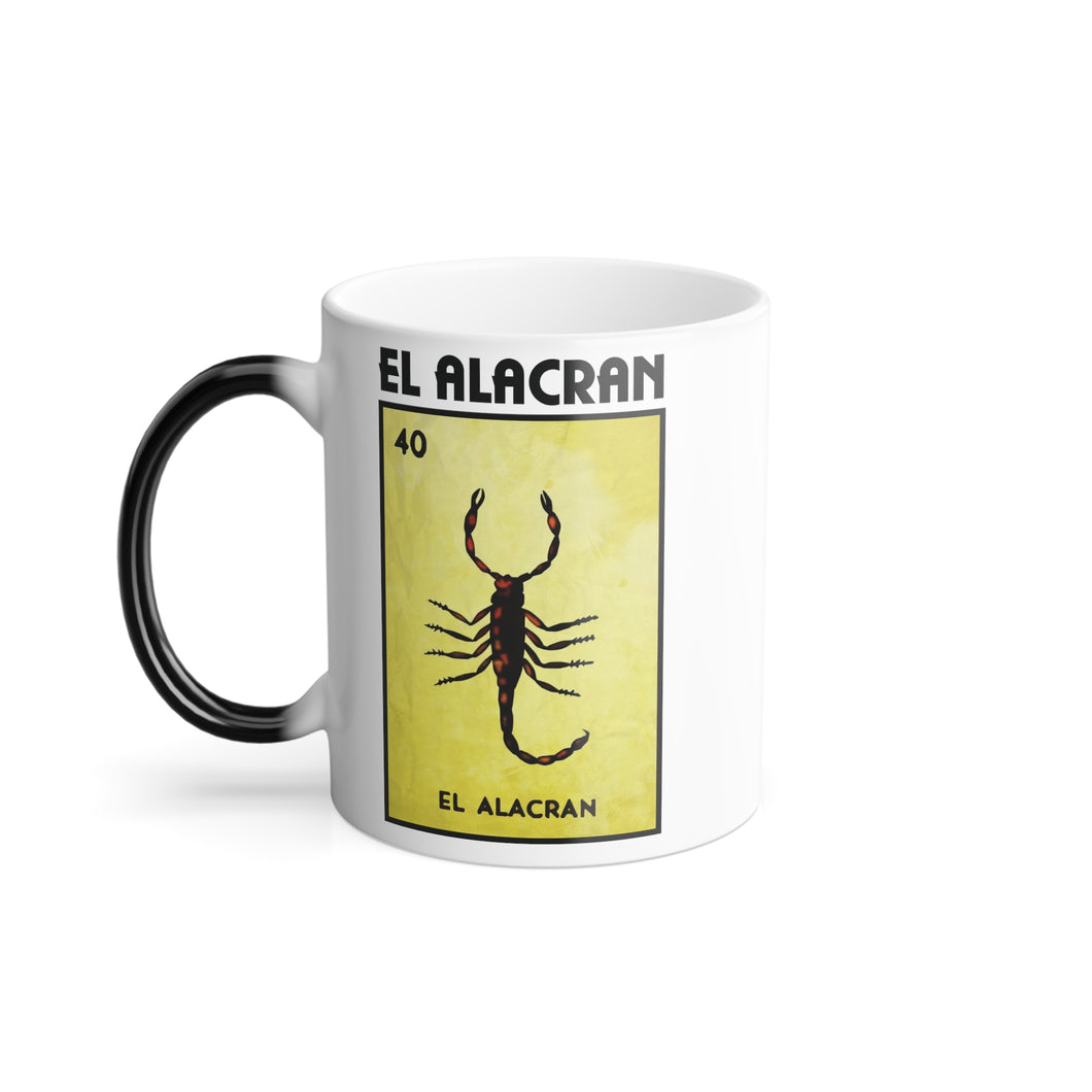 Color Morphing Mug, 11oz El Alacran