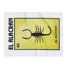 Load image into Gallery viewer, Arctic Fleece Blanket El Alacran
