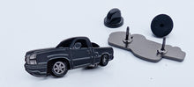 Load image into Gallery viewer, Pin White Truck Pin For Caps And Clothing Enamel Badge Pick Up Truck Pin Trucking Pins White with Stripes Pick Up Truck
