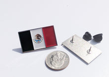 Load image into Gallery viewer, Mexican Flag Pin For Caps And Clothing Enamel Badge Pin Bandera Mexicana Mexico MX Mexican Pride
