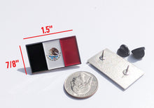 Load image into Gallery viewer, Mexican Flag Pin For Caps And Clothing Enamel Badge Pin Bandera Mexicana Mexico MX Mexican Pride
